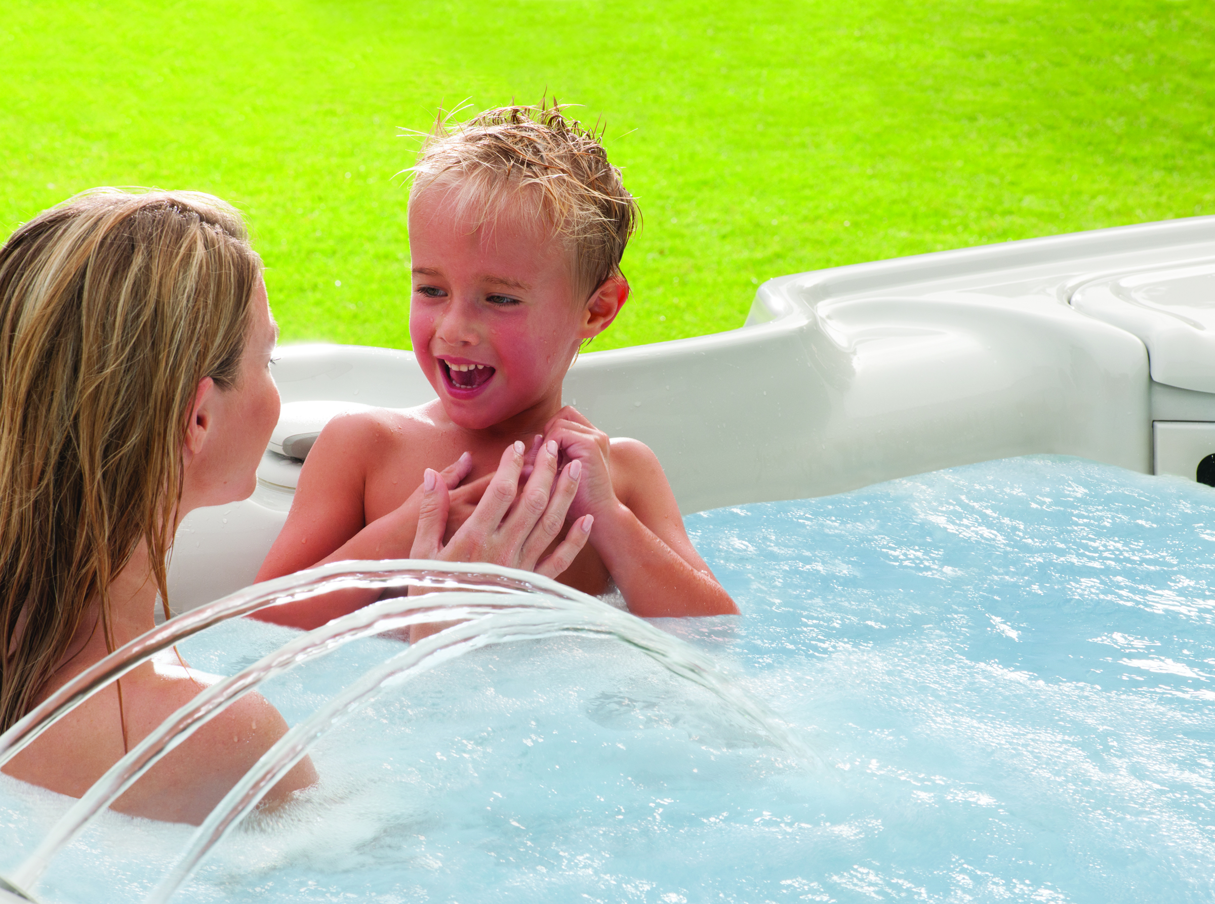 Is a hot tub safe for kids? Visual List Item Image
