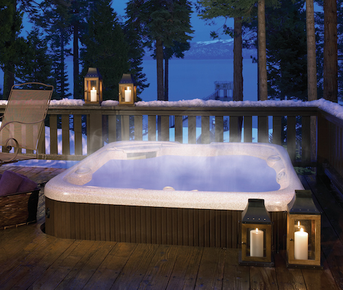 Can I build a deck around my hot tub? Visual List Item Image