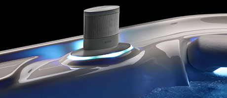 Can I get a TV and stereo in my new hot tub? Visual List Item Image