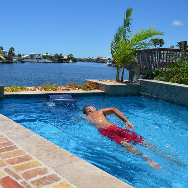 Endless Pools Fastlane Pro Swimming