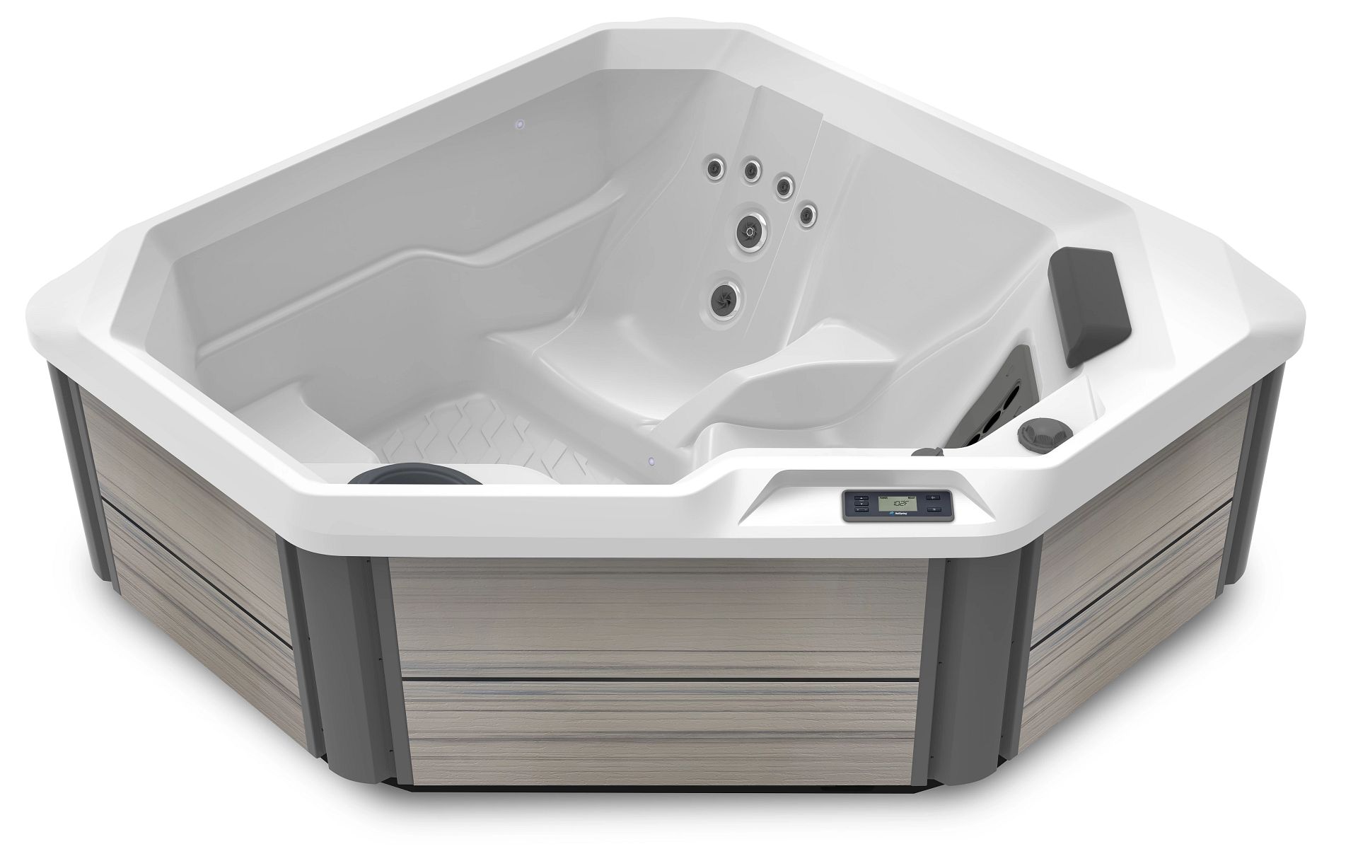 2020 Hot Spring Hot Spot 2020 TX Alpine White Almond1